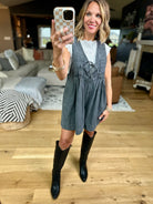 Up In Smoke Denim Romper - Multiple Options-Veveret-Anna Kaytes Boutique, Women's Fashion Boutique in Grinnell, Iowa