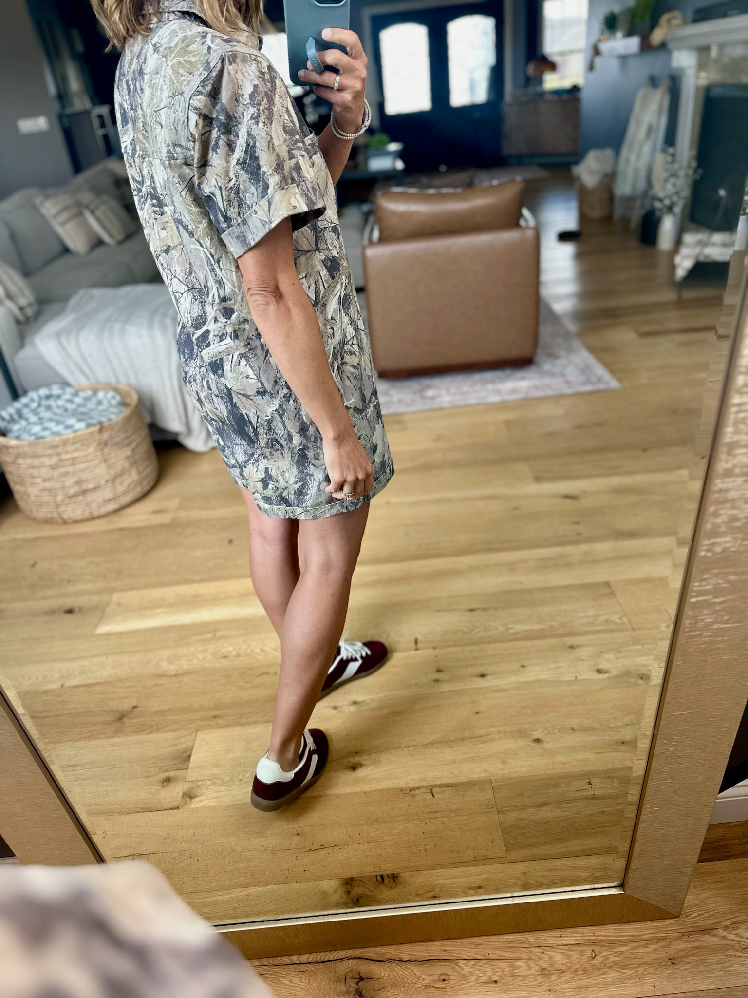 Hunt You Down Camo Romper-Day & Moon-Anna Kaytes Boutique, Women's Fashion Boutique in Grinnell, Iowa