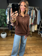 Return The Favor Ribbed Long Sleeve Top-Long Sleeves-Thread & Supply-Anna Kaytes Boutique, Women's Fashion Boutique in Grinnell, Iowa