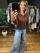 Return The Favor Ribbed Long Sleeve Top-Long Sleeves-Thread & Supply-Anna Kaytes Boutique, Women's Fashion Boutique in Grinnell, Iowa