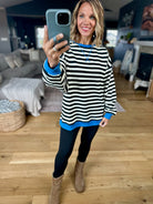 Easy Going Striped Crew-Fate-Anna Kaytes Boutique, Women's Fashion Boutique in Grinnell, Iowa