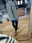Easy Going Striped Crew-Fate-Anna Kaytes Boutique, Women's Fashion Boutique in Grinnell, Iowa