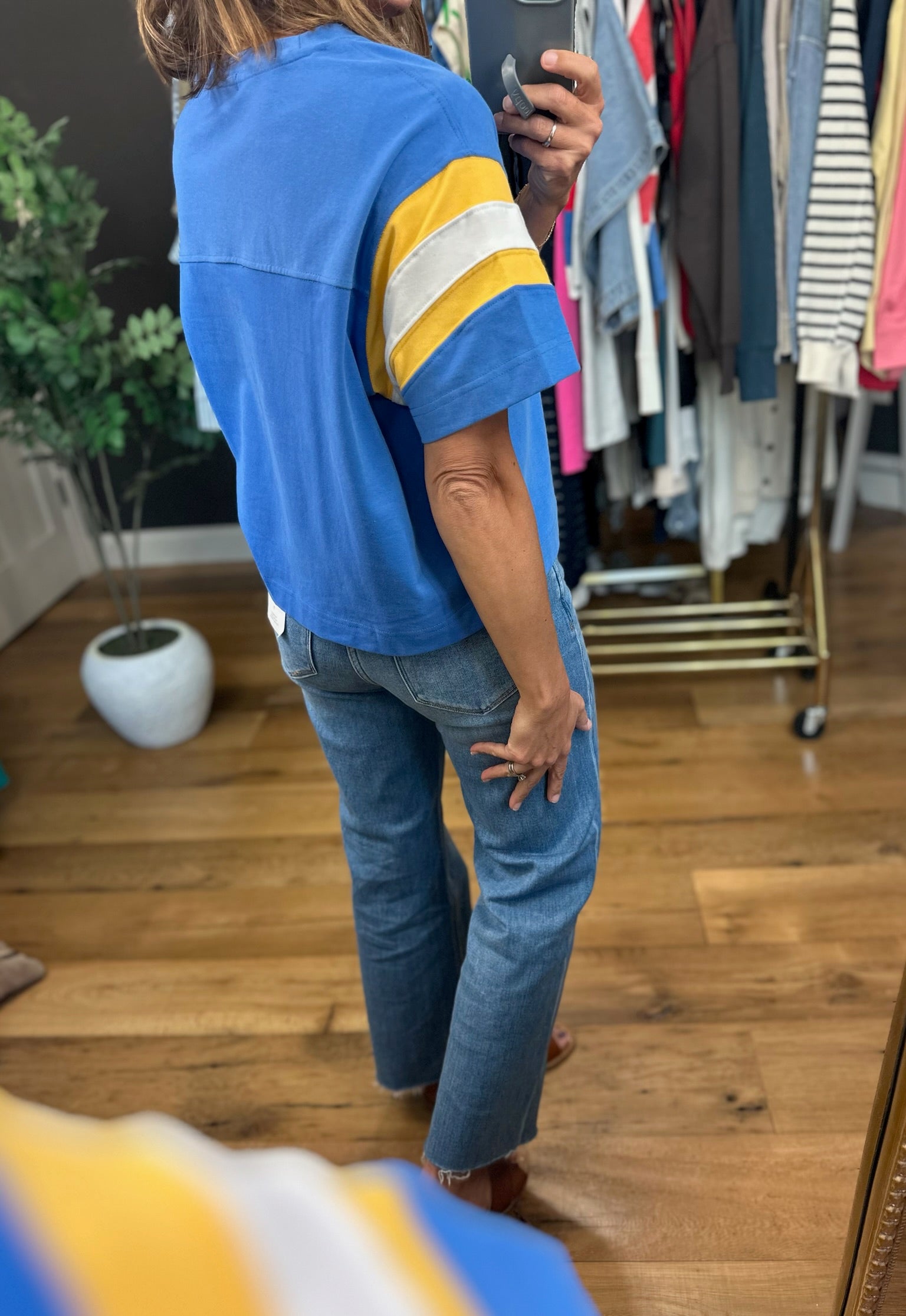 Brave Play Cotton Tee-Short Sleeves-Wishlist-Anna Kaytes Boutique, Women's Fashion Boutique in Grinnell, Iowa