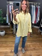 Side Note Oversized Button-Down-Long Sleeves-Wishlist-Anna Kaytes Boutique, Women's Fashion Boutique in Grinnell, Iowa