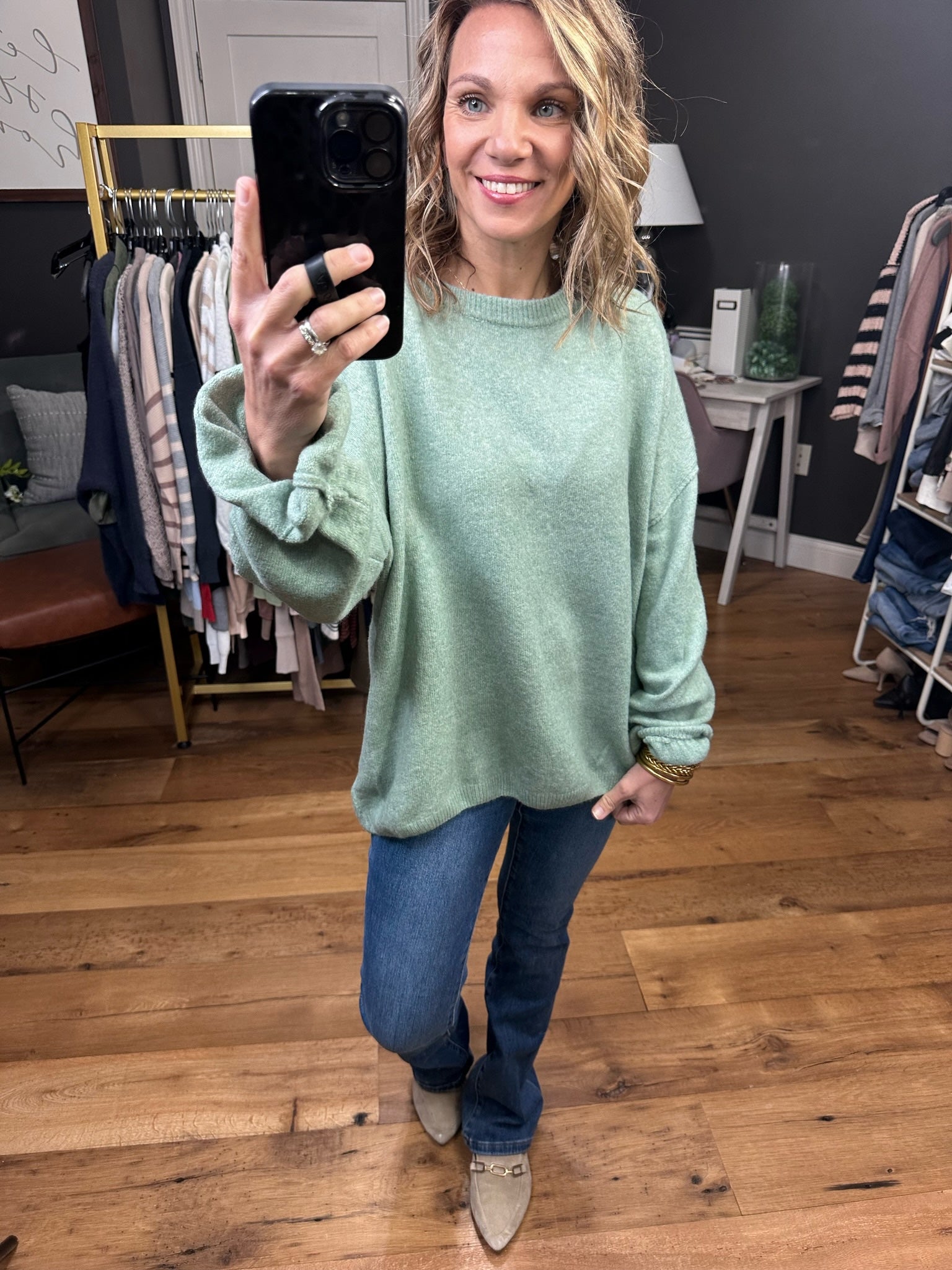 A Different View Oversized Sweater - Multiple Options-Sweaters-Miracle F123-Anna Kaytes Boutique, Women's Fashion Boutique in Grinnell, Iowa