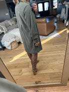 Take Your Time Corded Shirt Dress-Anniewear-Anna Kaytes Boutique, Women's Fashion Boutique in Grinnell, Iowa
