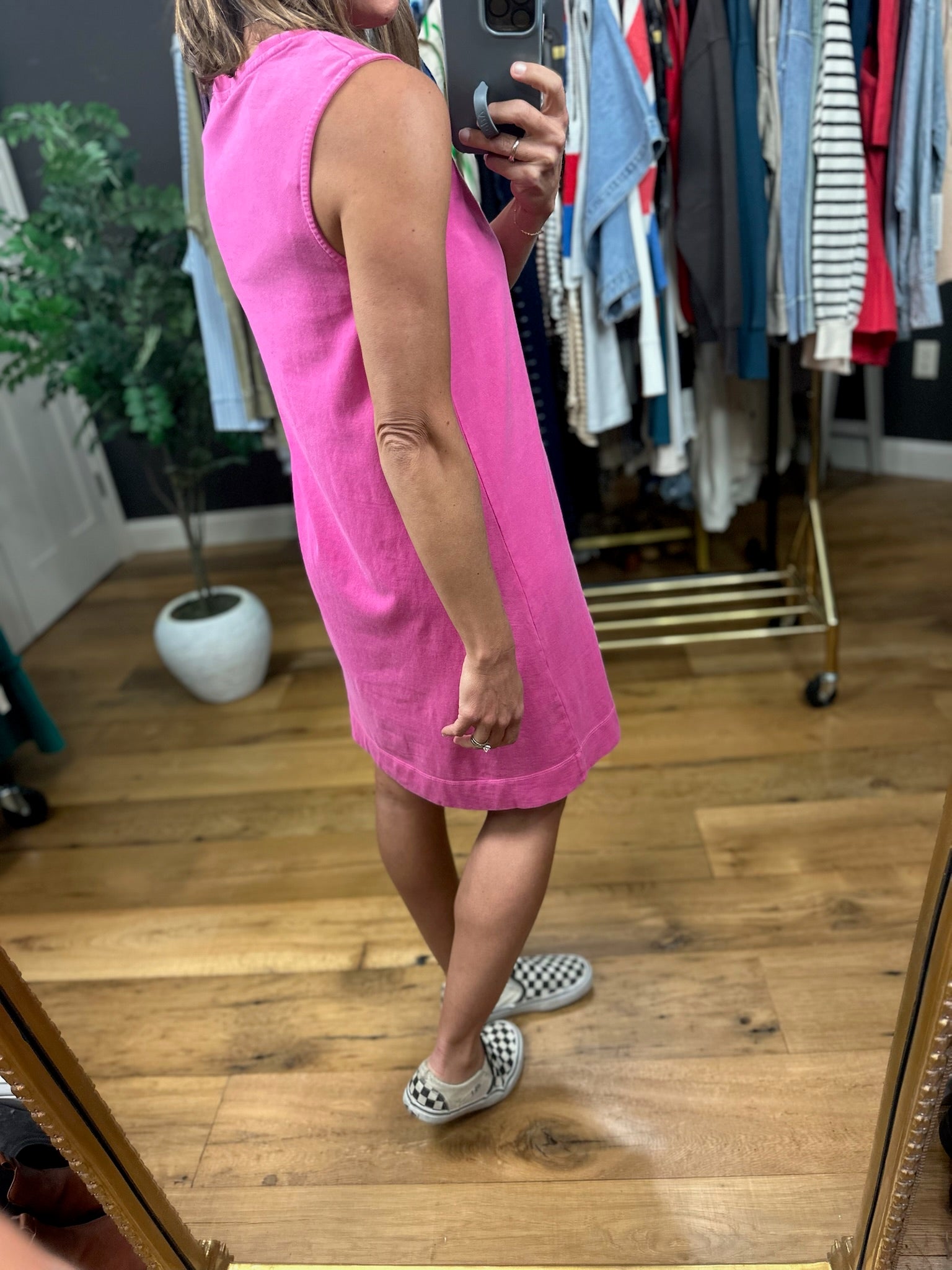 The Z Supply Sloane Shift Dress-Dresses-Z Supply-Anna Kaytes Boutique, Women's Fashion Boutique in Grinnell, Iowa