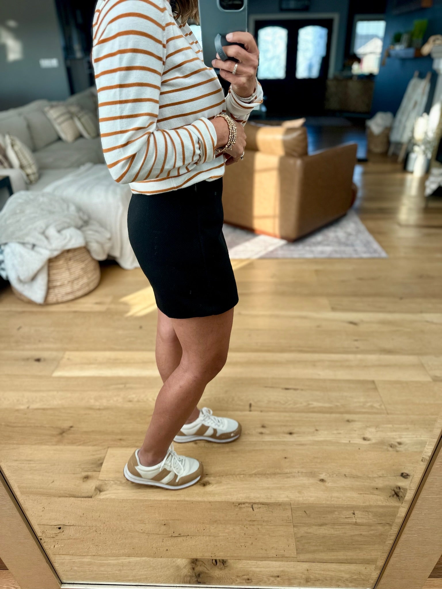 My Way Textured Skort-Glam-Anna Kaytes Boutique, Women's Fashion Boutique in Grinnell, Iowa