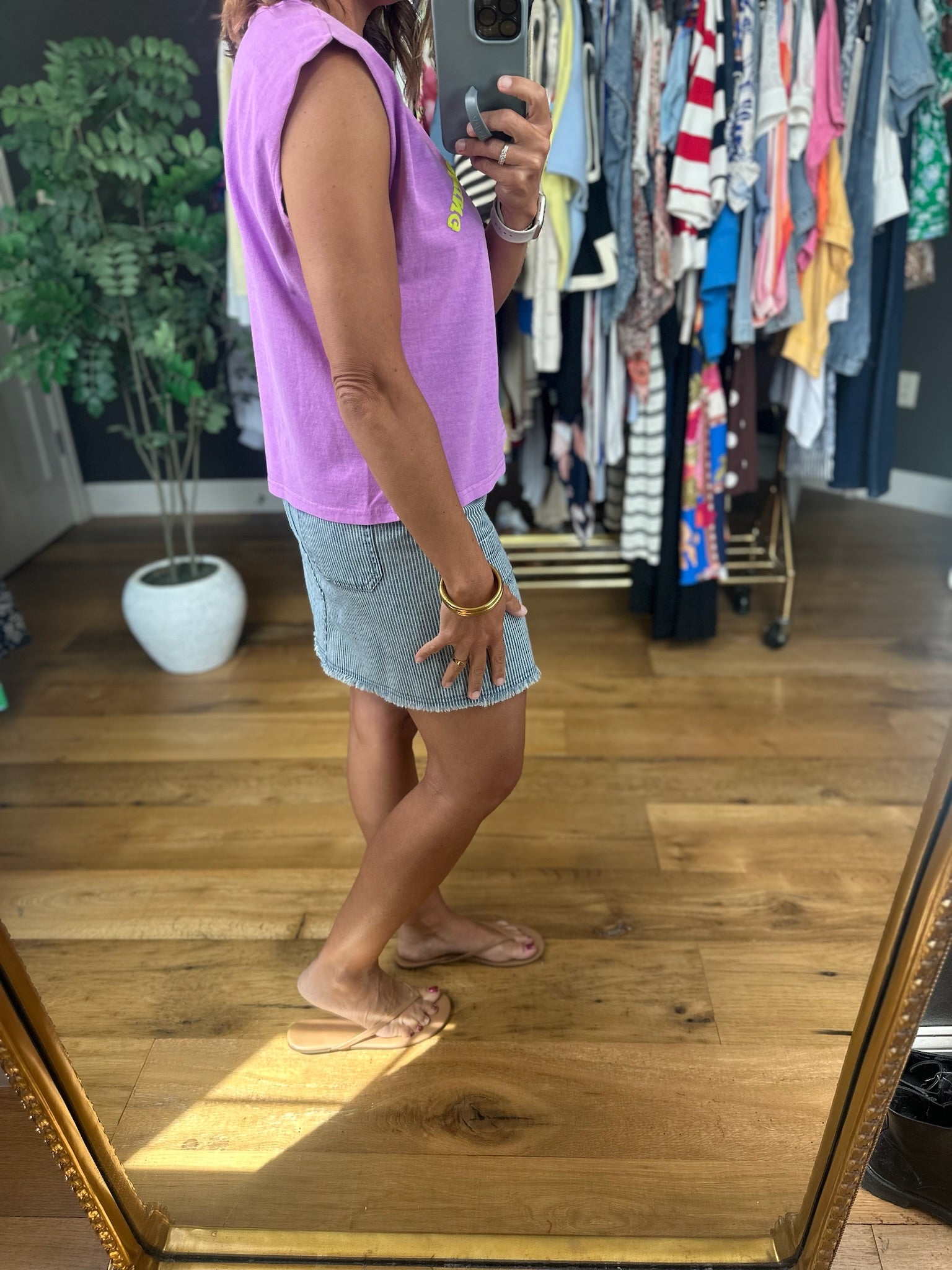 Pairs Well With Boating Muscle Tank-Sleeveless-poppy & pine-Anna Kaytes Boutique, Women's Fashion Boutique in Grinnell, Iowa