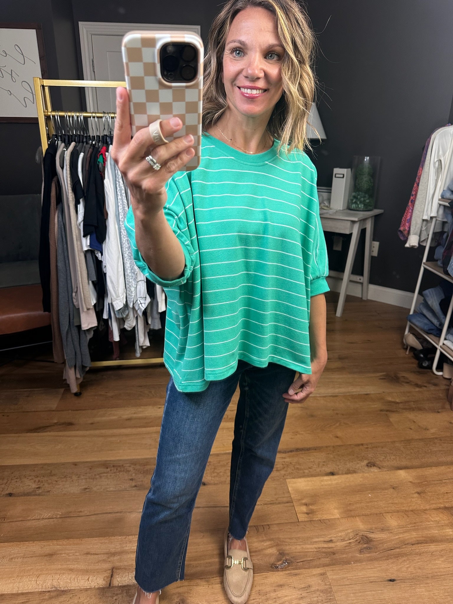 My Expression Striped Dolman Top - Multiple Options-Wishlist-Anna Kaytes Boutique, Women's Fashion Boutique in Grinnell, Iowa