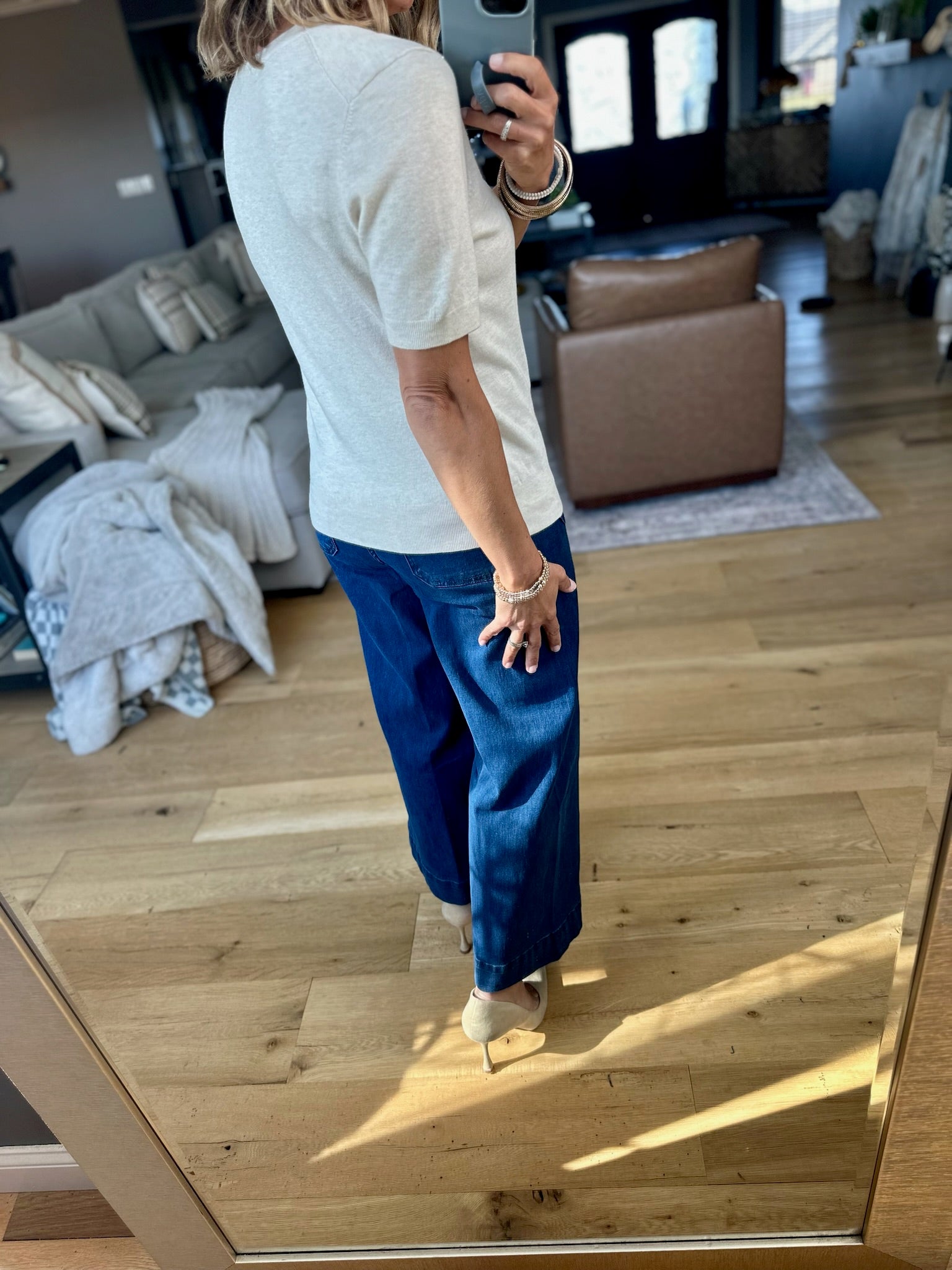 **The Right Side Lightweight Knit Top-sweater-Be Cool-Anna Kaytes Boutique, Women's Fashion Boutique in Grinnell, Iowa