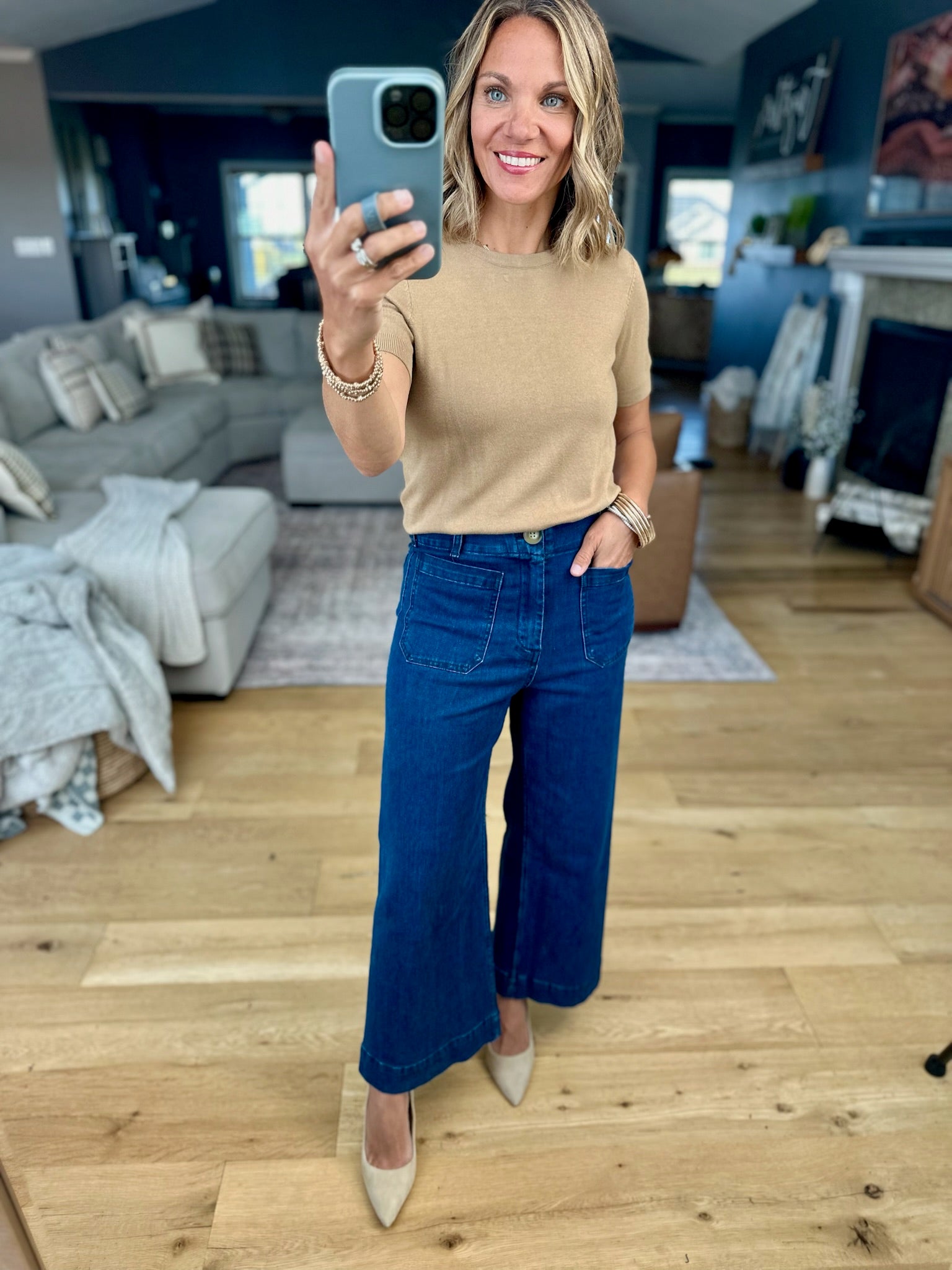 The Ophelia Wide-Leg Pant-Eesome-Anna Kaytes Boutique, Women's Fashion Boutique in Grinnell, Iowa