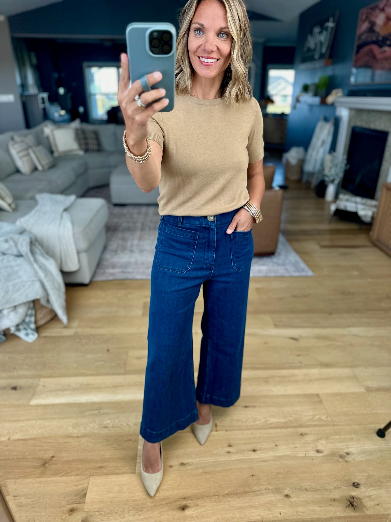 The Ophelia Wide-Leg Pant-Eesome-Anna Kaytes Boutique, Women's Fashion Boutique in Grinnell, Iowa