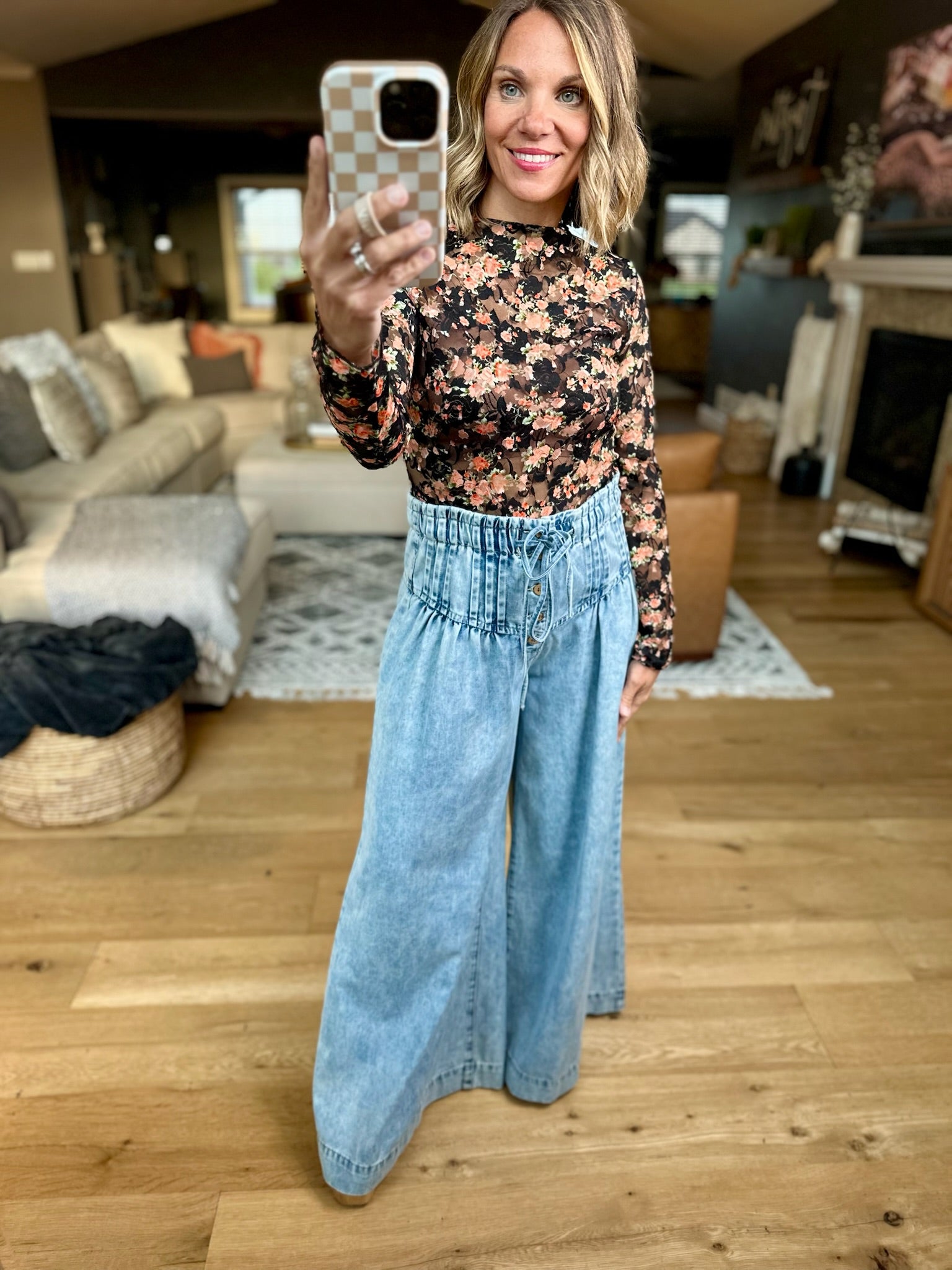 The Freya Mineral Washed Wide-Leg Pant-Eesome-Anna Kaytes Boutique, Women's Fashion Boutique in Grinnell, Iowa