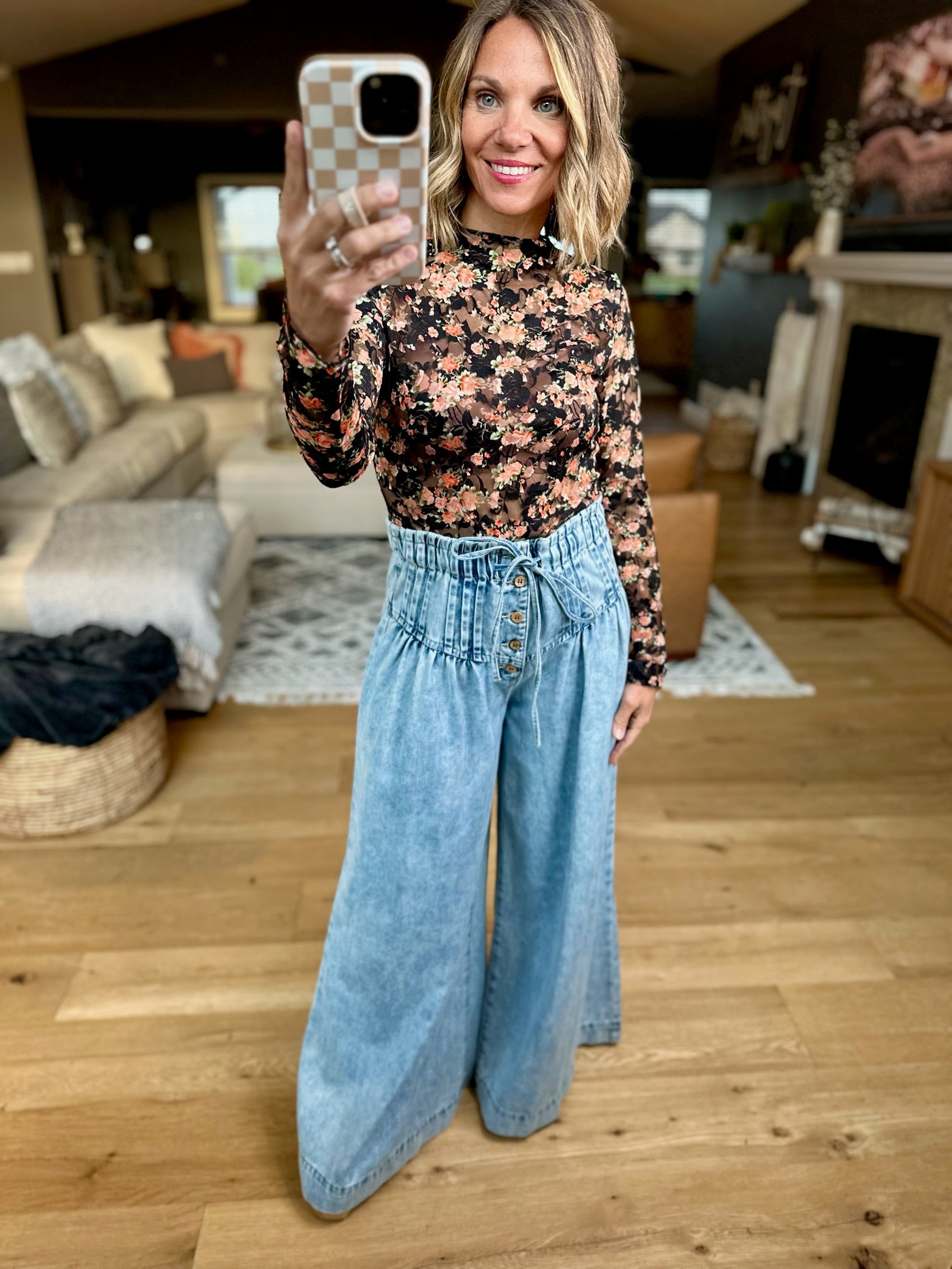 The Freya Mineral Washed Wide-Leg Pant-Eesome-Anna Kaytes Boutique, Women's Fashion Boutique in Grinnell, Iowa