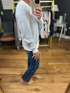 So Typical Striped Knit Crew - Multiple Options-Be Cool-Anna Kaytes Boutique, Women's Fashion Boutique in Grinnell, Iowa