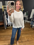 So Typical Striped Knit Crew - Multiple Options-Be Cool-Anna Kaytes Boutique, Women's Fashion Boutique in Grinnell, Iowa