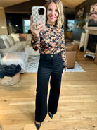 The Maude High-Rise Straight Pant-Glam-Anna Kaytes Boutique, Women's Fashion Boutique in Grinnell, Iowa