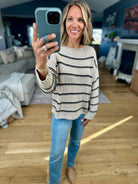 The Way It Goes Striped Knit Sweater-Wishlist-Anna Kaytes Boutique, Women's Fashion Boutique in Grinnell, Iowa