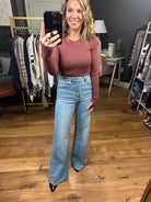 The Cecelia Super High-Rise Wide-Leg Denim-Jeans-Vervet V2680-Anna Kaytes Boutique, Women's Fashion Boutique in Grinnell, Iowa