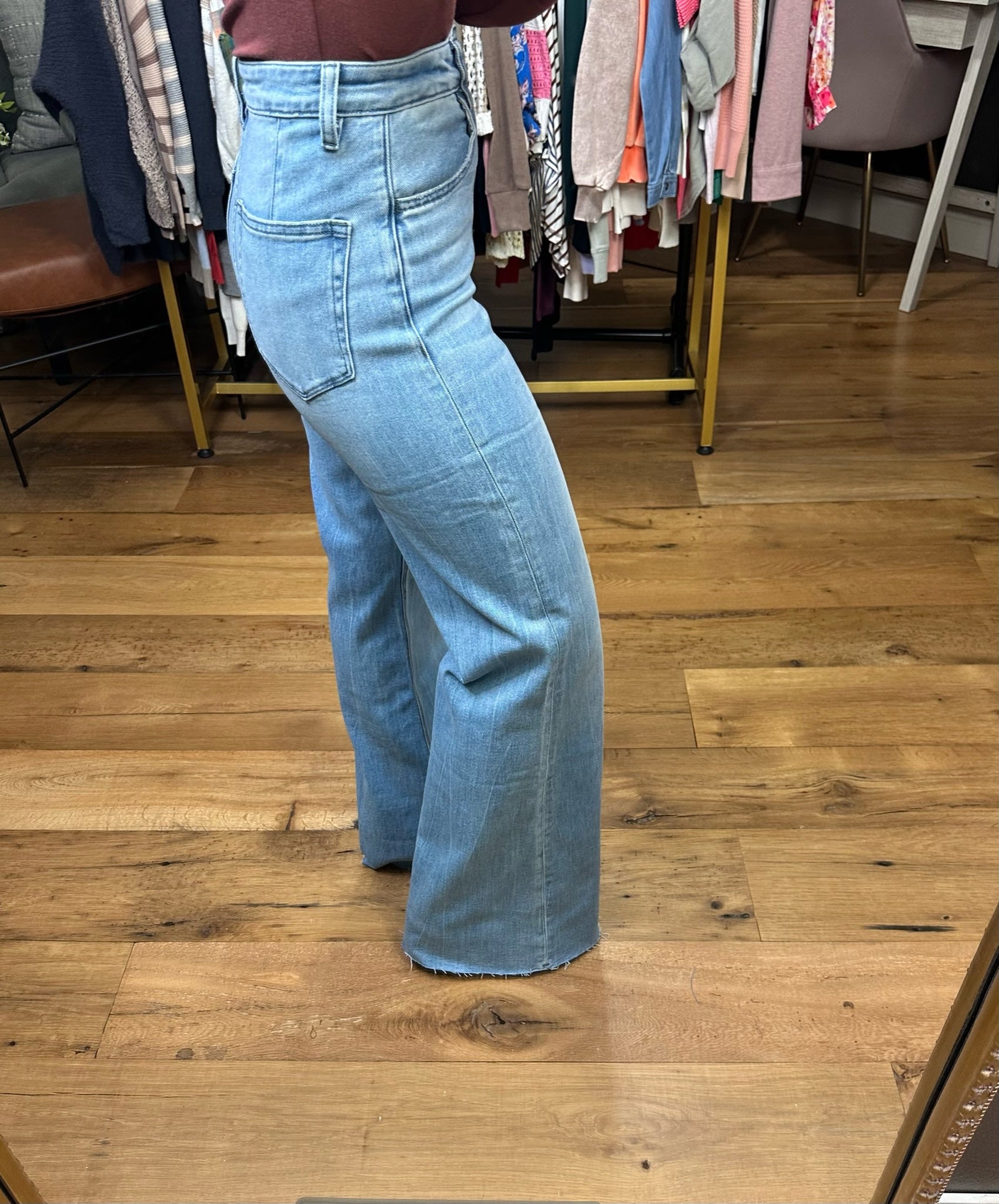 The Cecelia Super High-Rise Wide-Leg Denim-Jeans-Vervet V2680-Anna Kaytes Boutique, Women's Fashion Boutique in Grinnell, Iowa