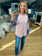 First Choice Striped Long Sleeve Top-Bucketlist-Anna Kaytes Boutique, Women's Fashion Boutique in Grinnell, Iowa