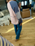 First Choice Striped Long Sleeve Top-Bucketlist-Anna Kaytes Boutique, Women's Fashion Boutique in Grinnell, Iowa