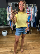 Source of Sunshine Knit Top-Sleeveless-Fate-Anna Kaytes Boutique, Women's Fashion Boutique in Grinnell, Iowa