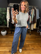 The Elaina Plaid Pocket Pants-Pants-Wishlist-Anna Kaytes Boutique, Women's Fashion Boutique in Grinnell, Iowa