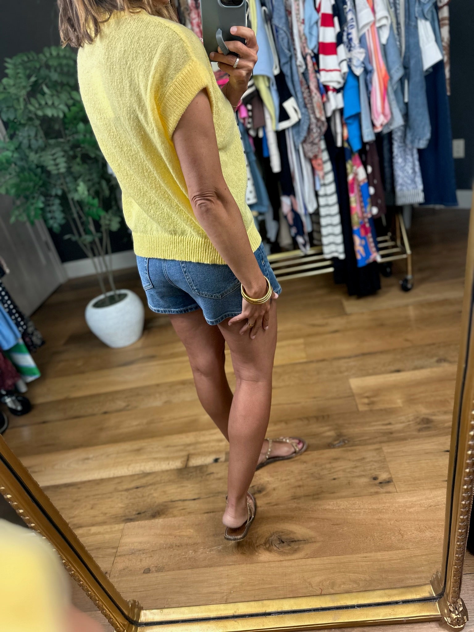 Source of Sunshine Knit Top-Sleeveless-Fate-Anna Kaytes Boutique, Women's Fashion Boutique in Grinnell, Iowa