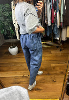 The Elaina Plaid Pocket Pants-Pants-Wishlist-Anna Kaytes Boutique, Women's Fashion Boutique in Grinnell, Iowa