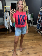 USA Graphic Tee - Red-Graphic Tees-Mugsby-Anna Kaytes Boutique, Women's Fashion Boutique in Grinnell, Iowa