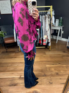 Beautiful Things High-Neck Top - Orchid-Entro-Anna Kaytes Boutique, Women's Fashion Boutique in Grinnell, Iowa