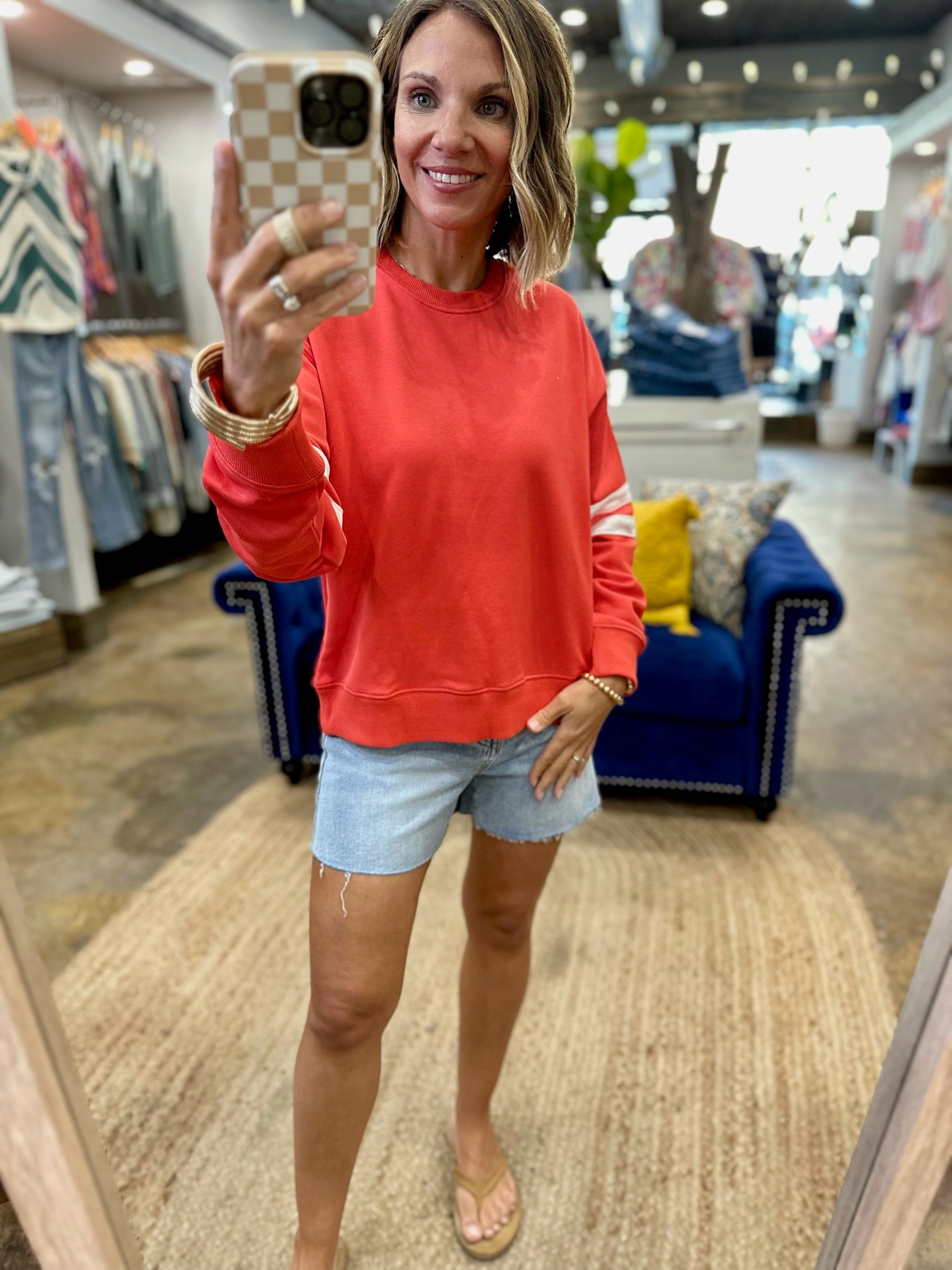 Through The Season Varsity Crew - Multiple Options-Top-Wishlist-Anna Kaytes Boutique, Women's Fashion Boutique in Grinnell, Iowa