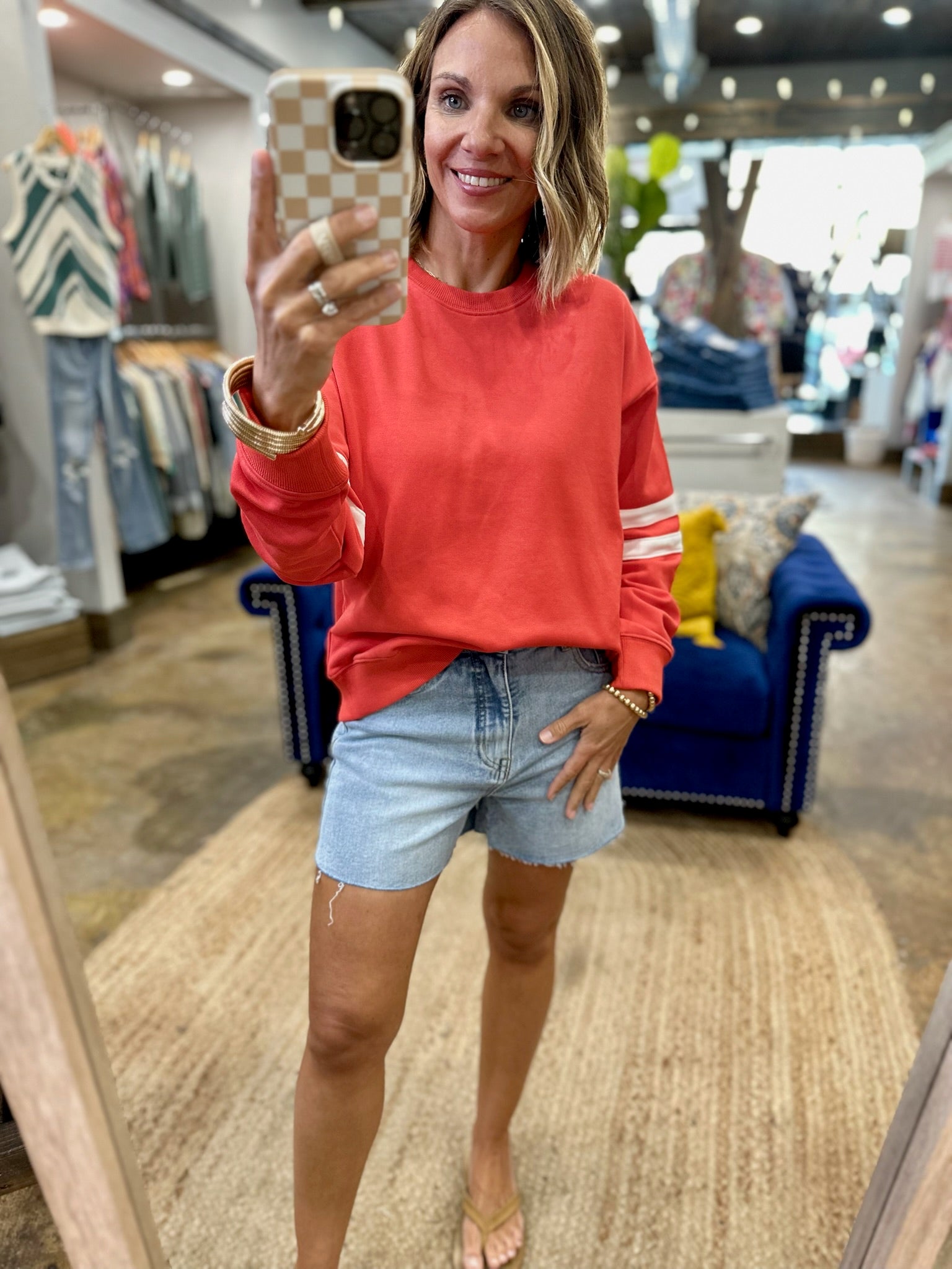 Through The Season Varsity Crew - Multiple Options-Top-Wishlist-Anna Kaytes Boutique, Women's Fashion Boutique in Grinnell, Iowa