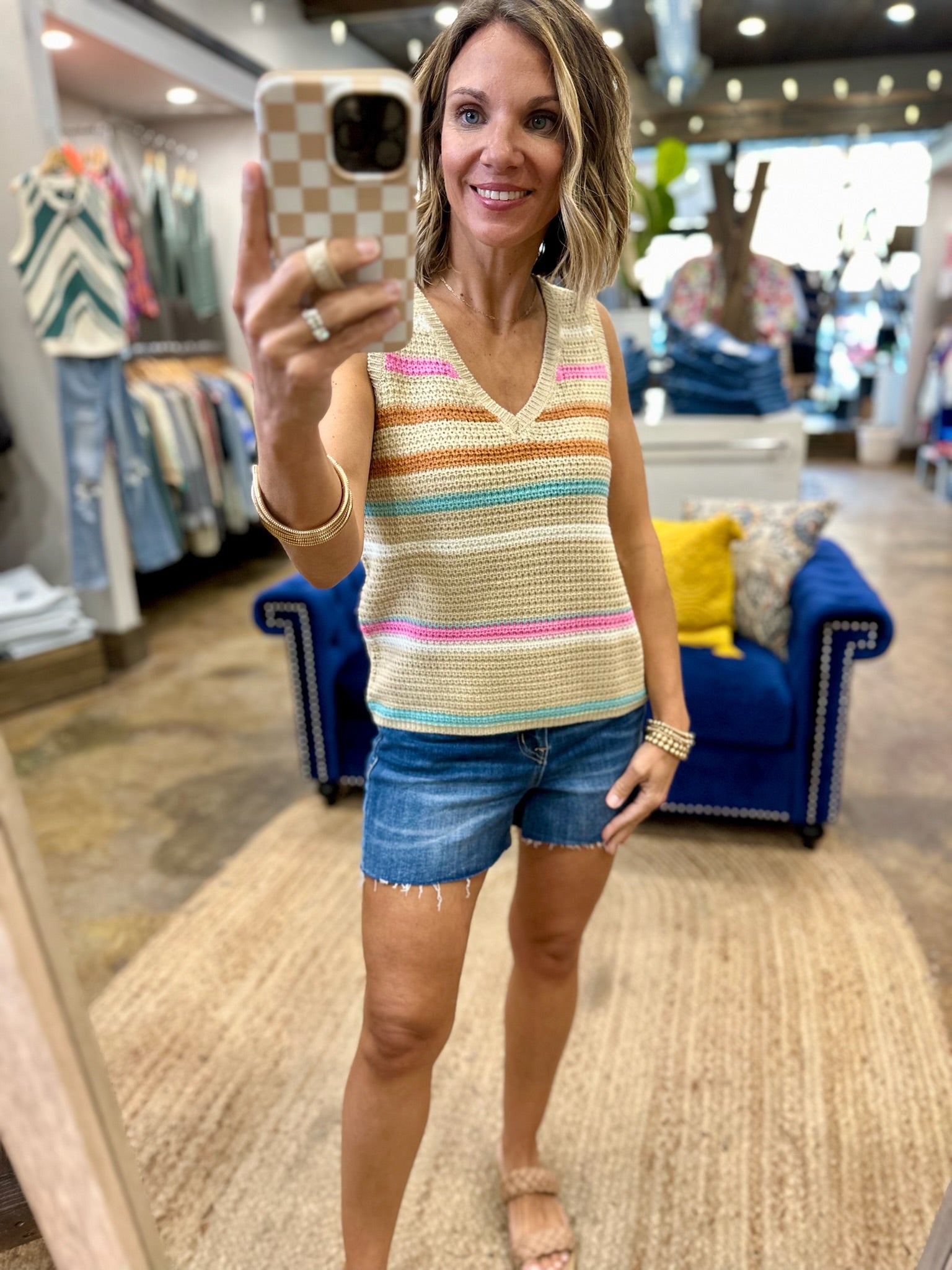 Nothing More True Striped Knit Top - Multiple Options-Wishlist-Anna Kaytes Boutique, Women's Fashion Boutique in Grinnell, Iowa
