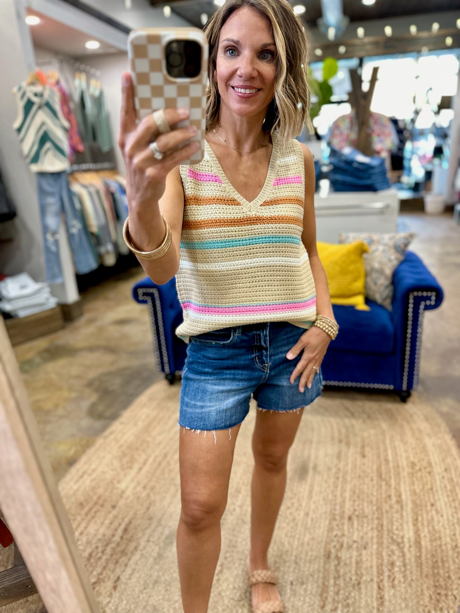 Nothing More True Striped Knit Top - Multiple Options-Wishlist-Anna Kaytes Boutique, Women's Fashion Boutique in Grinnell, Iowa
