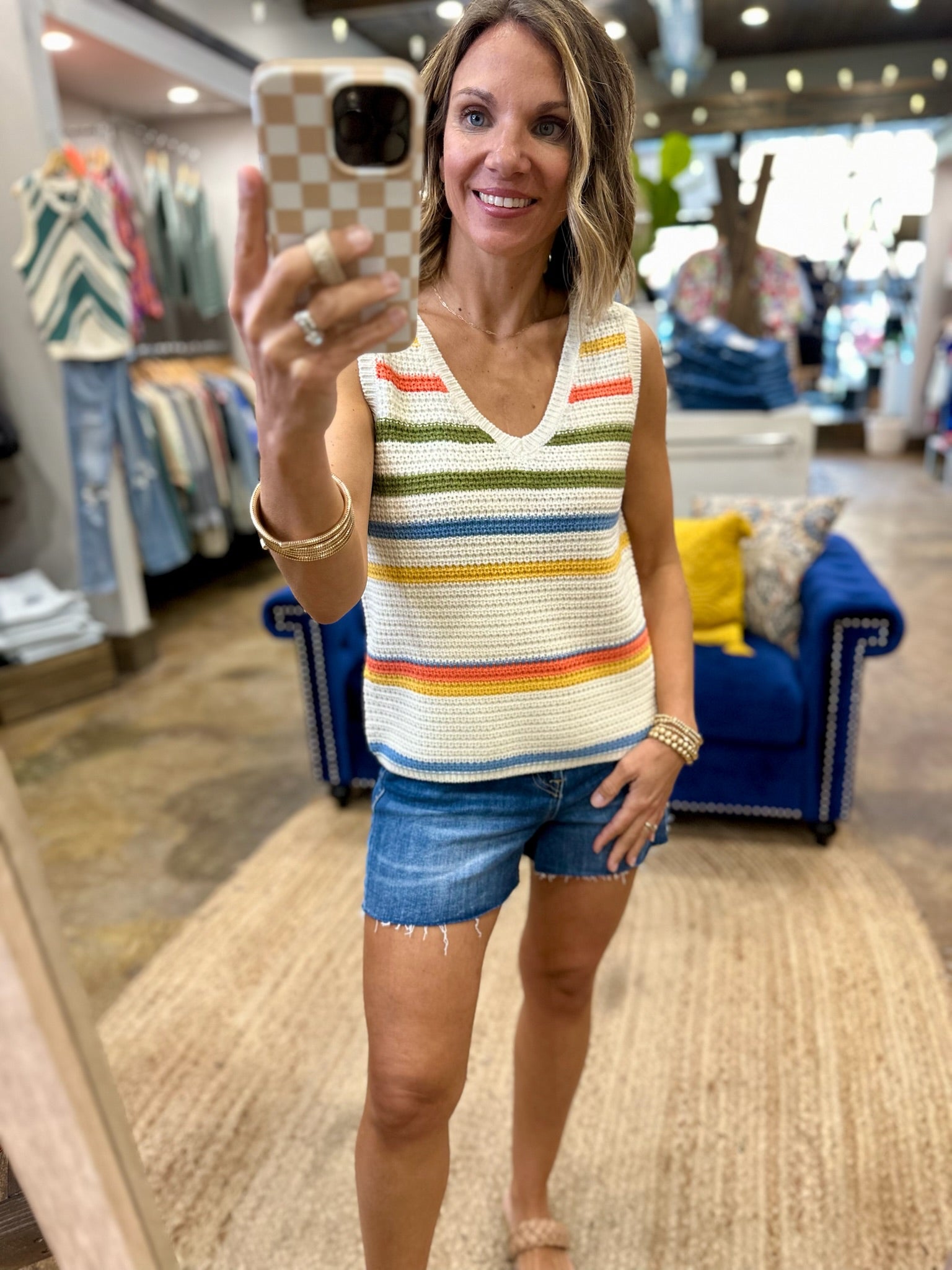 Nothing More True Striped Knit Top - Multiple Options-Wishlist-Anna Kaytes Boutique, Women's Fashion Boutique in Grinnell, Iowa