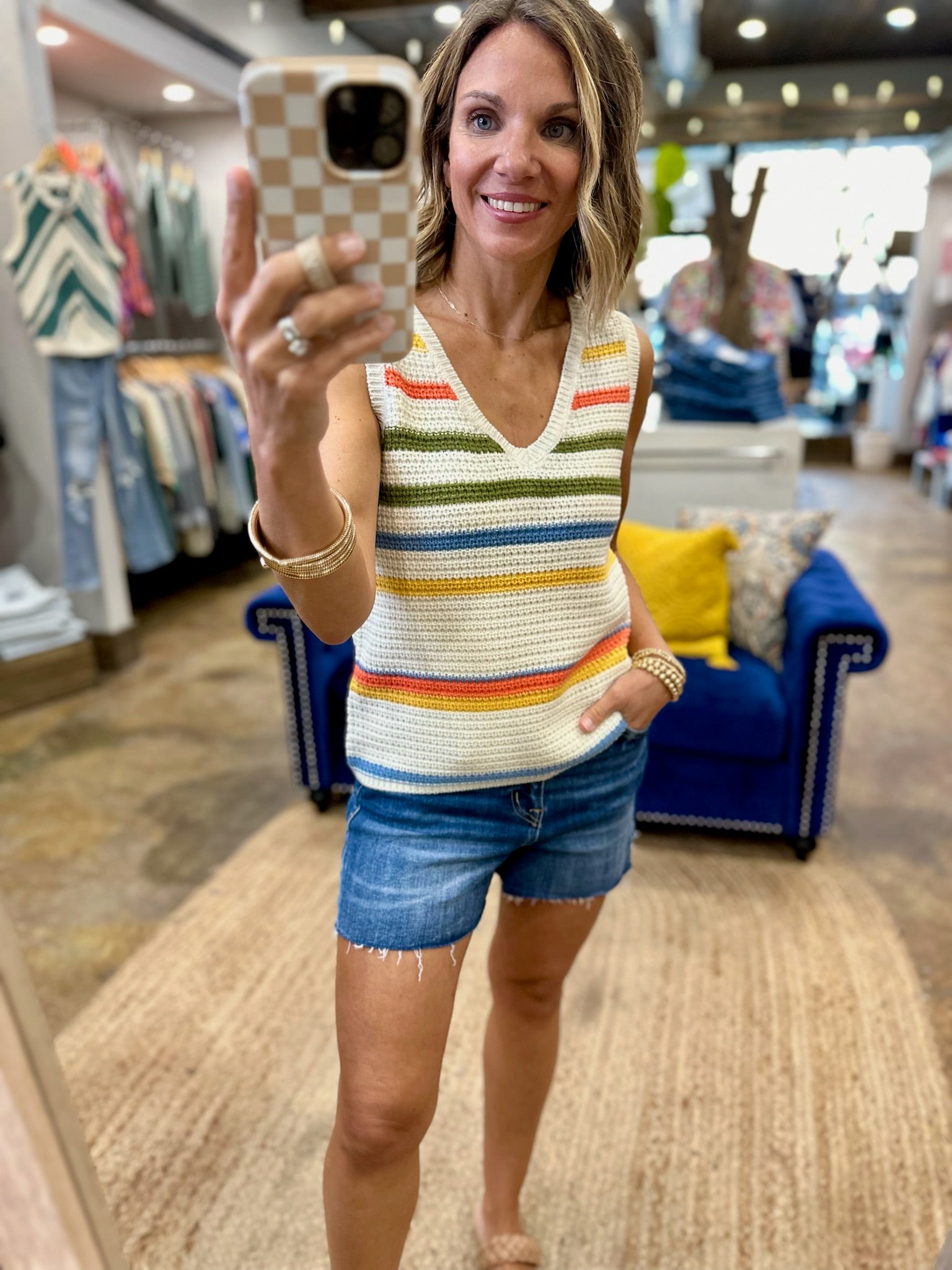 Nothing More True Striped Knit Top - Multiple Options-Wishlist-Anna Kaytes Boutique, Women's Fashion Boutique in Grinnell, Iowa