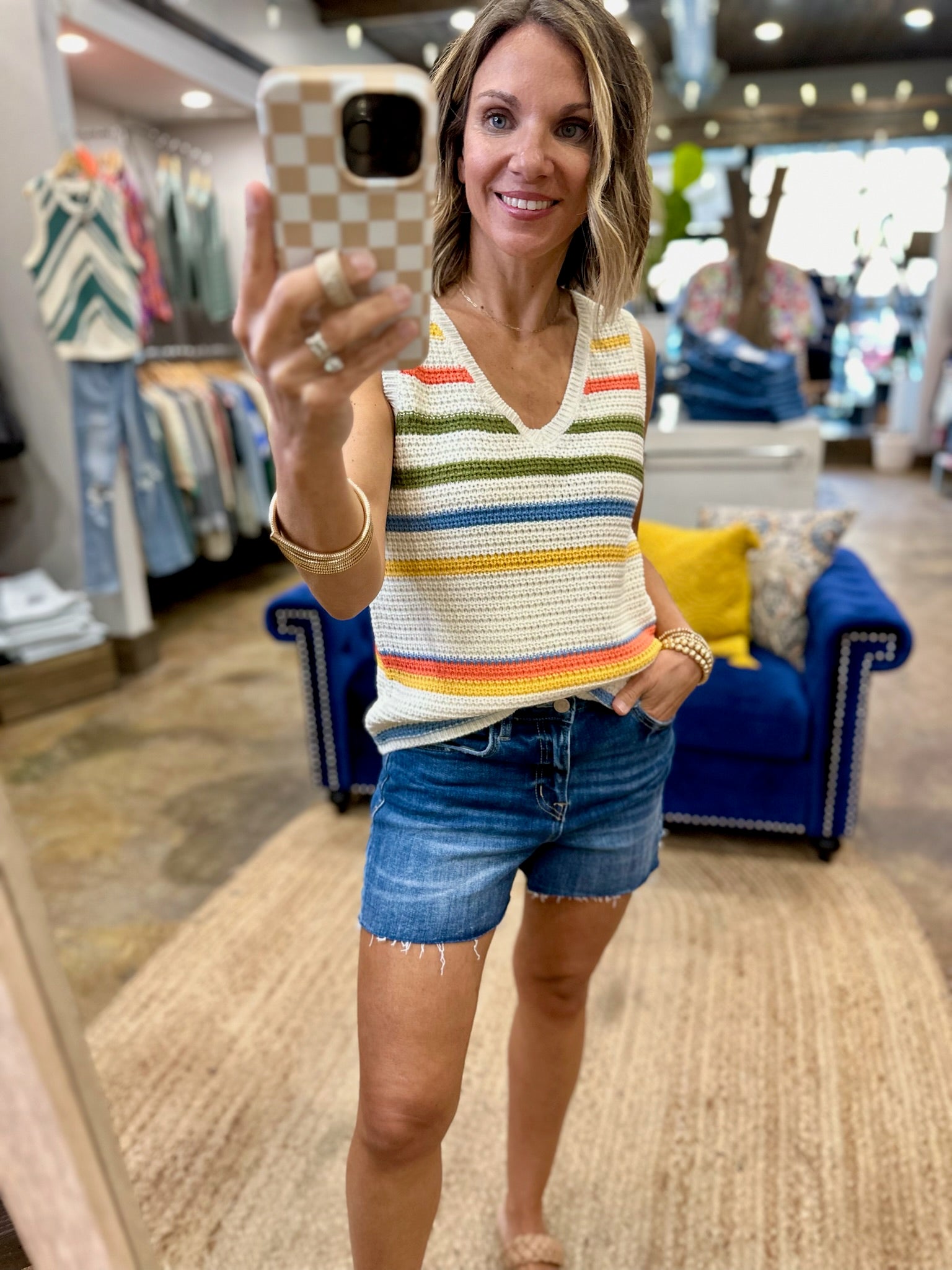 Nothing More True Striped Knit Top - Multiple Options-Wishlist-Anna Kaytes Boutique, Women's Fashion Boutique in Grinnell, Iowa