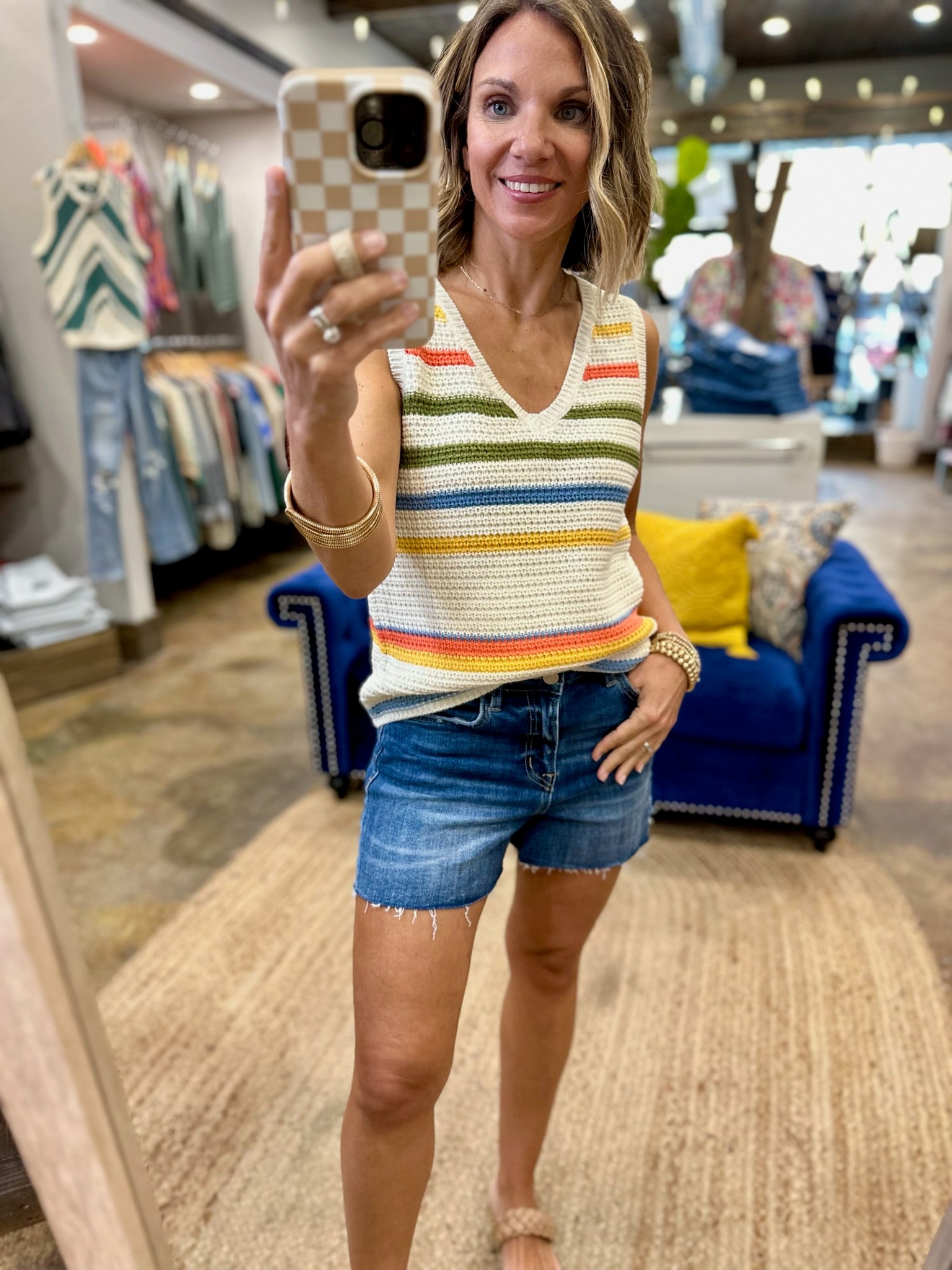 Nothing More True Striped Knit Top - Multiple Options-Wishlist-Anna Kaytes Boutique, Women's Fashion Boutique in Grinnell, Iowa