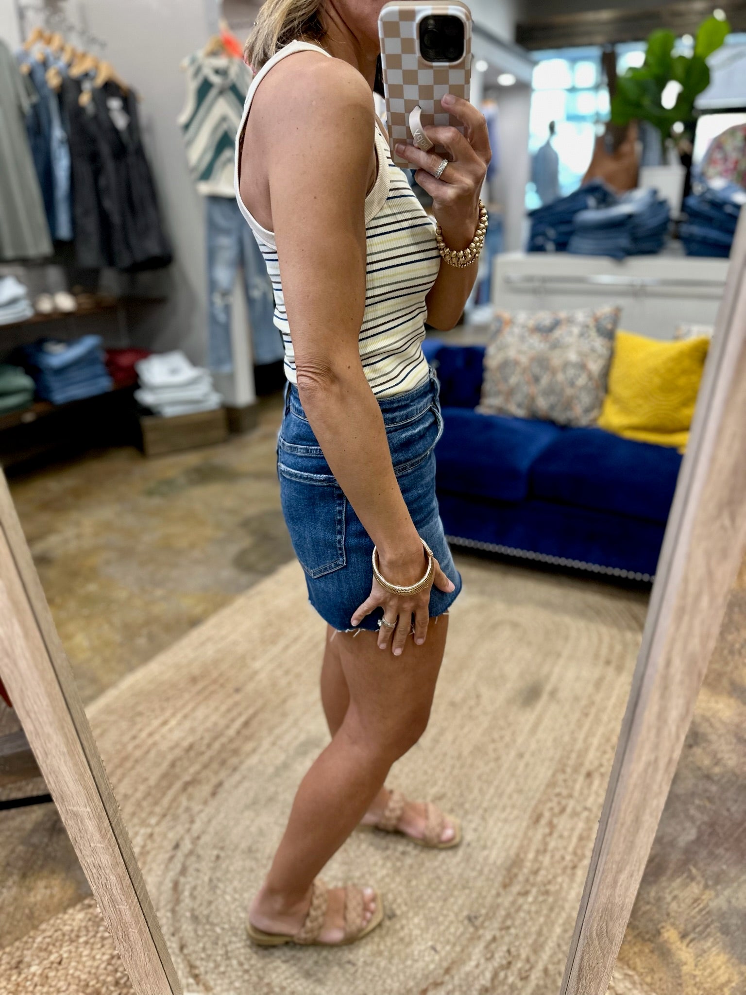 The Right Path Striped Tank - Multiple Options-Be Cool-Anna Kaytes Boutique, Women's Fashion Boutique in Grinnell, Iowa