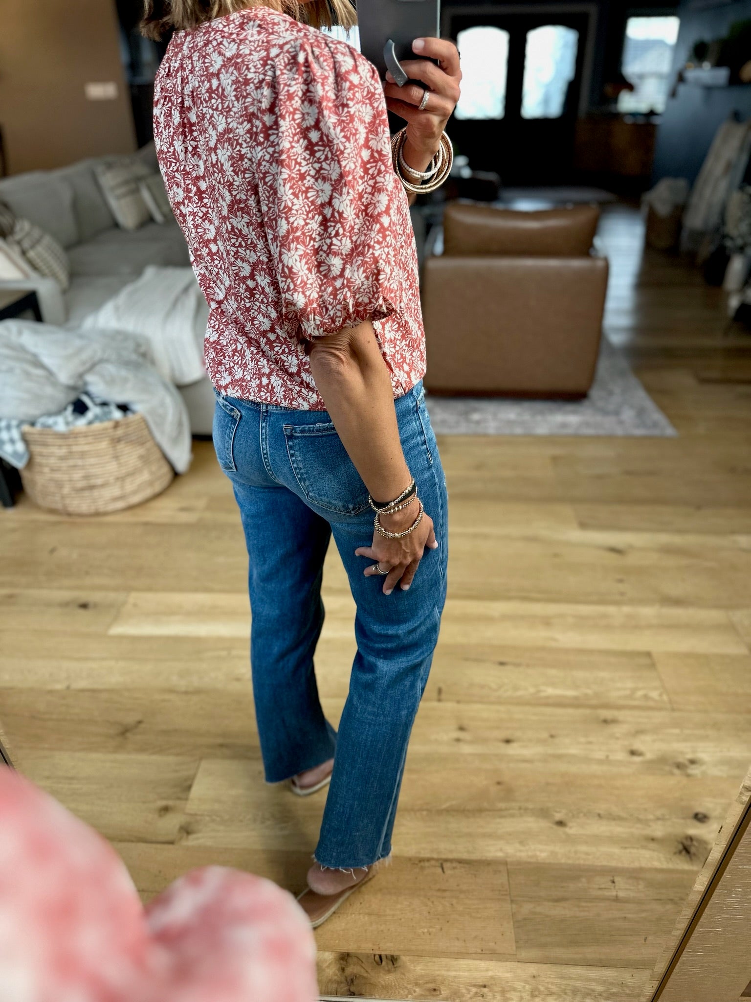 Warmth Of Wildflowers Floral Top-Anniewear-Anna Kaytes Boutique, Women's Fashion Boutique in Grinnell, Iowa