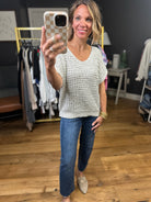 Waiting For You Knit Top - Sand-Eesome-Anna Kaytes Boutique, Women's Fashion Boutique in Grinnell, Iowa