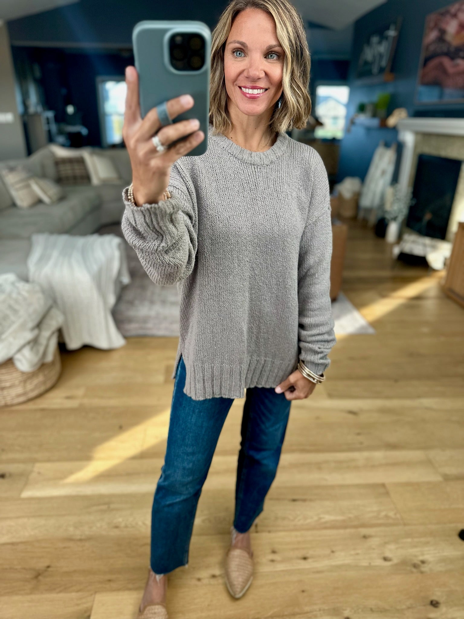 Z Supply Beck Textured Sweater-sweater-Z Supply-Anna Kaytes Boutique, Women's Fashion Boutique in Grinnell, Iowa