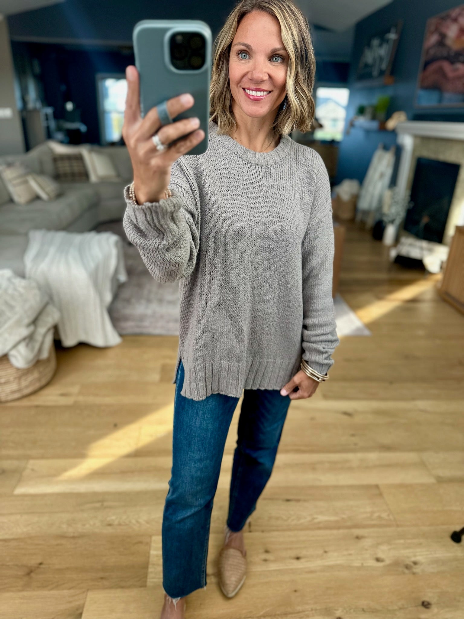 Z Supply Beck Textured Sweater-sweater-Z Supply-Anna Kaytes Boutique, Women's Fashion Boutique in Grinnell, Iowa