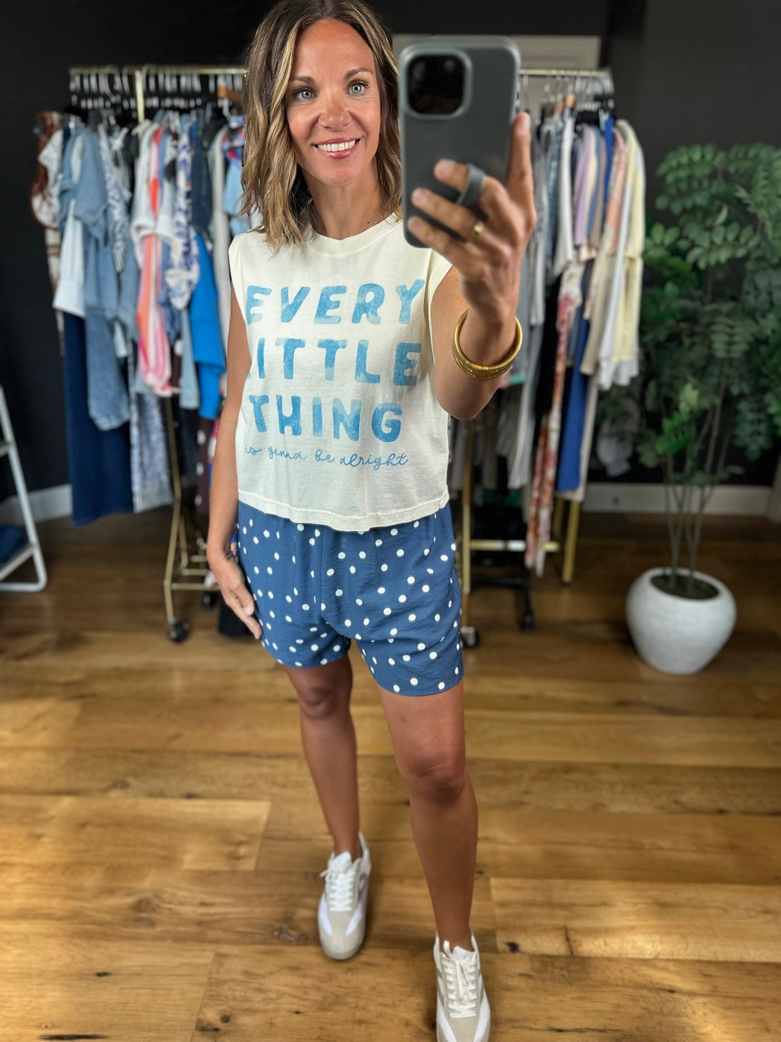 Every Little Thing Cropped Muscle Tank-Sleeveless-poppy & pine-Anna Kaytes Boutique, Women's Fashion Boutique in Grinnell, Iowa