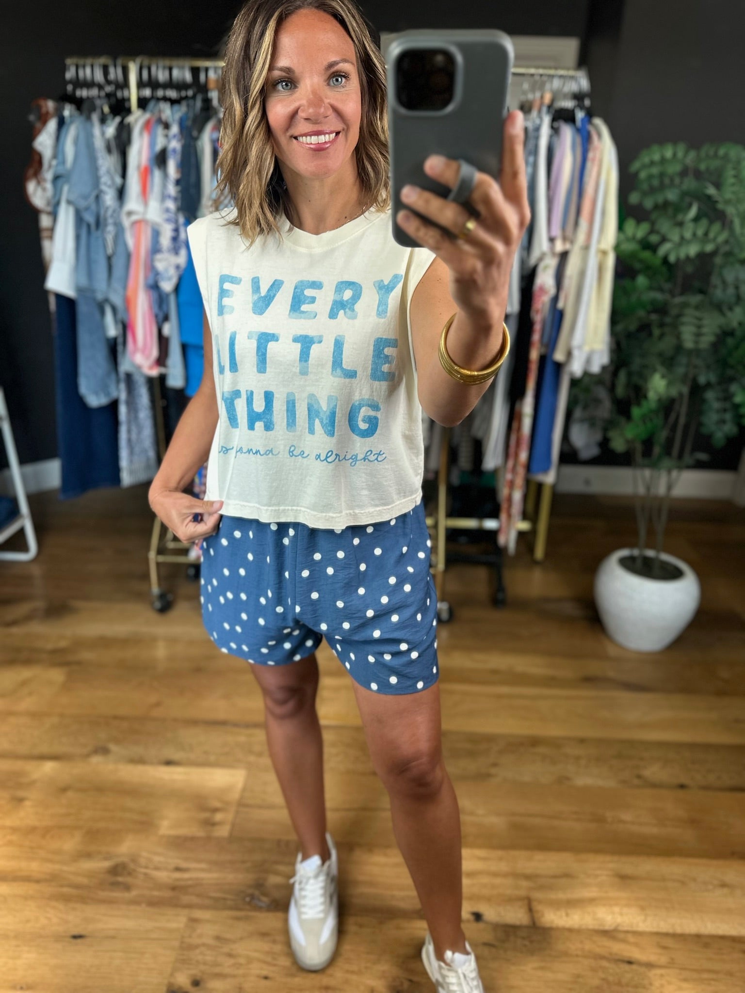 Every Little Thing Cropped Muscle Tank-Sleeveless-poppy & pine-Anna Kaytes Boutique, Women's Fashion Boutique in Grinnell, Iowa