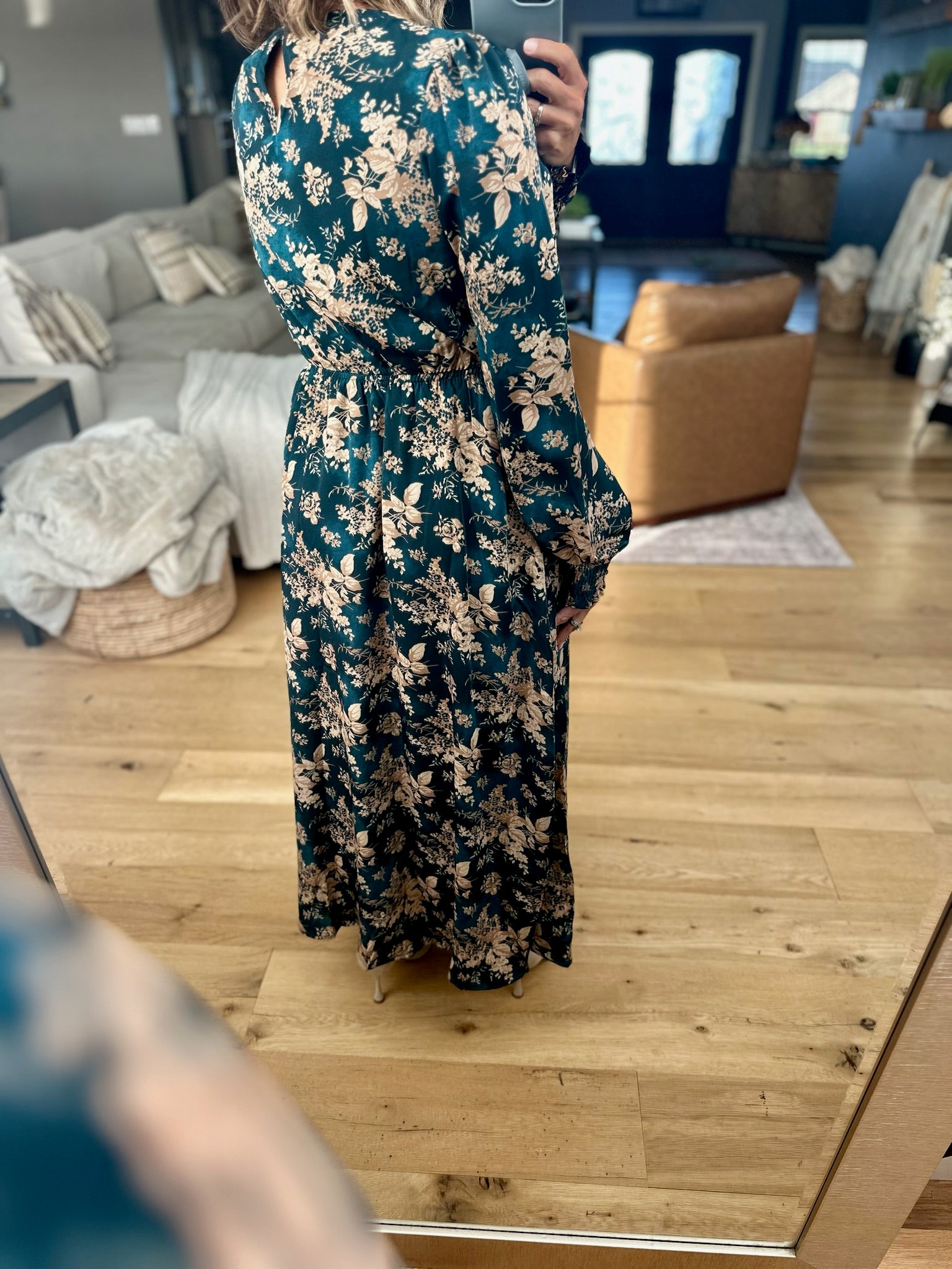 The Only Way Floral Pocket Maxi Dress-Hayden-Anna Kaytes Boutique, Women's Fashion Boutique in Grinnell, Iowa