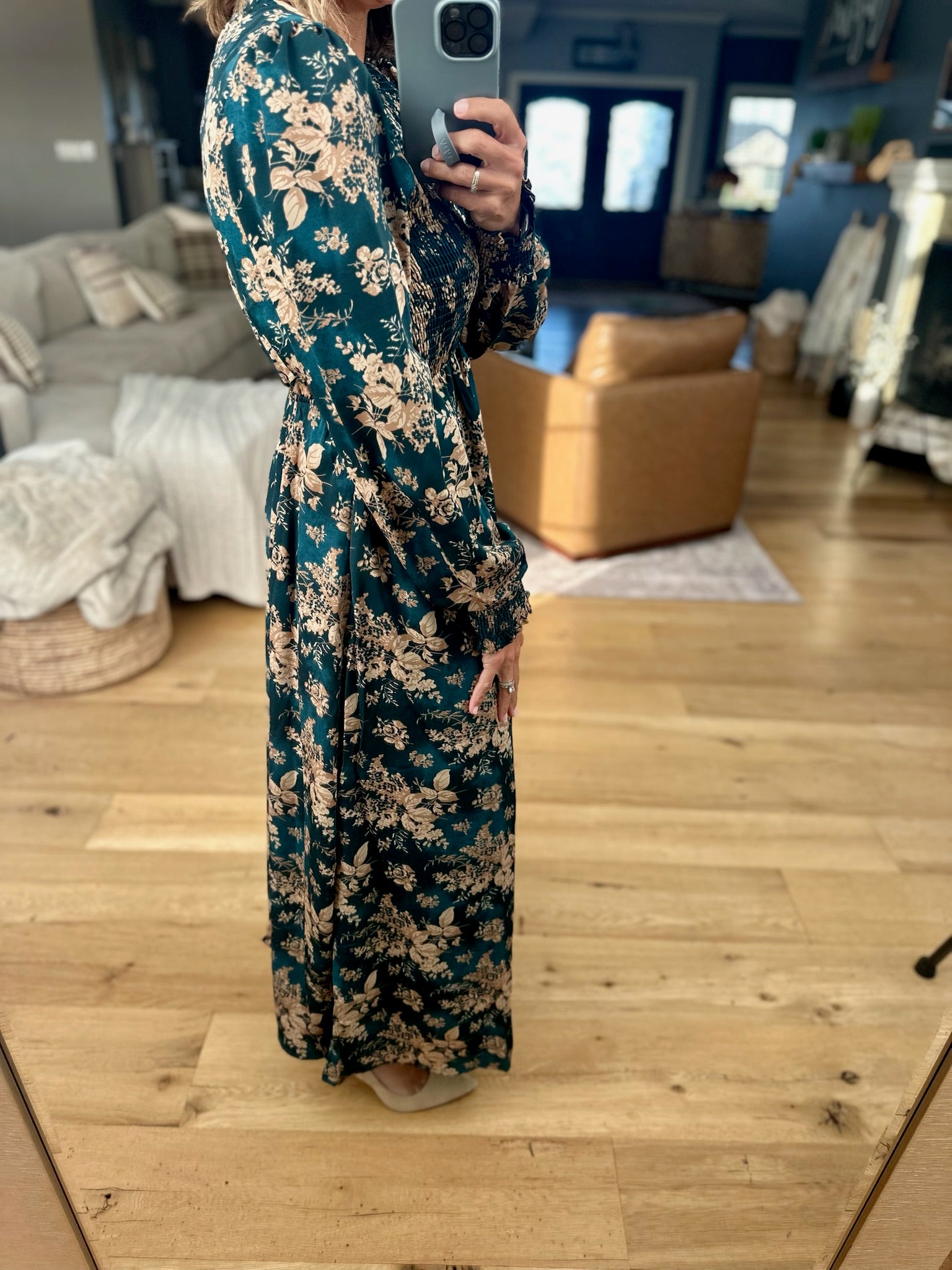 The Only Way Floral Pocket Maxi Dress-Hayden-Anna Kaytes Boutique, Women's Fashion Boutique in Grinnell, Iowa